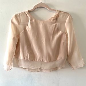 Elizabeth and James cropped Blouse